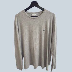 Lacoste Long Sleeve Crew Neck T-Shirt - Pima Cotton